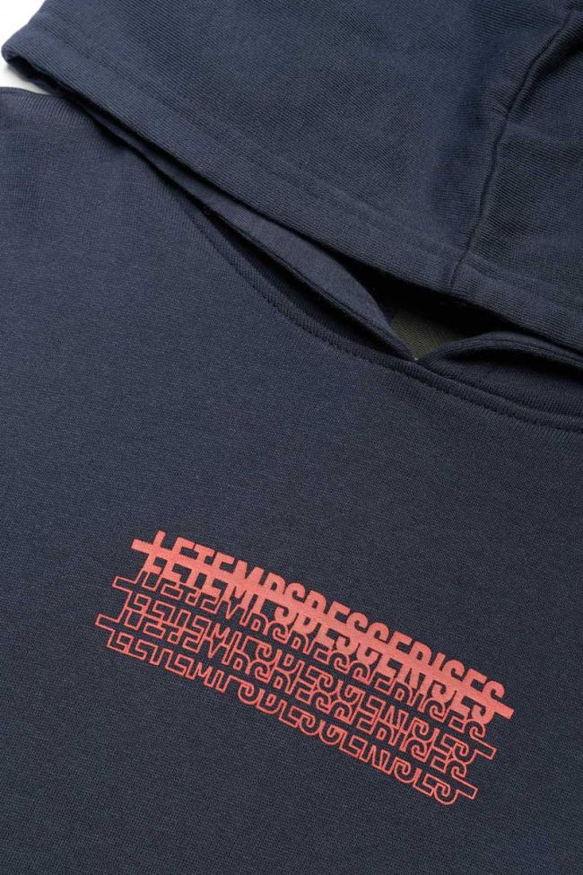 Kapuzen-sweatshirt Kansabo in blau