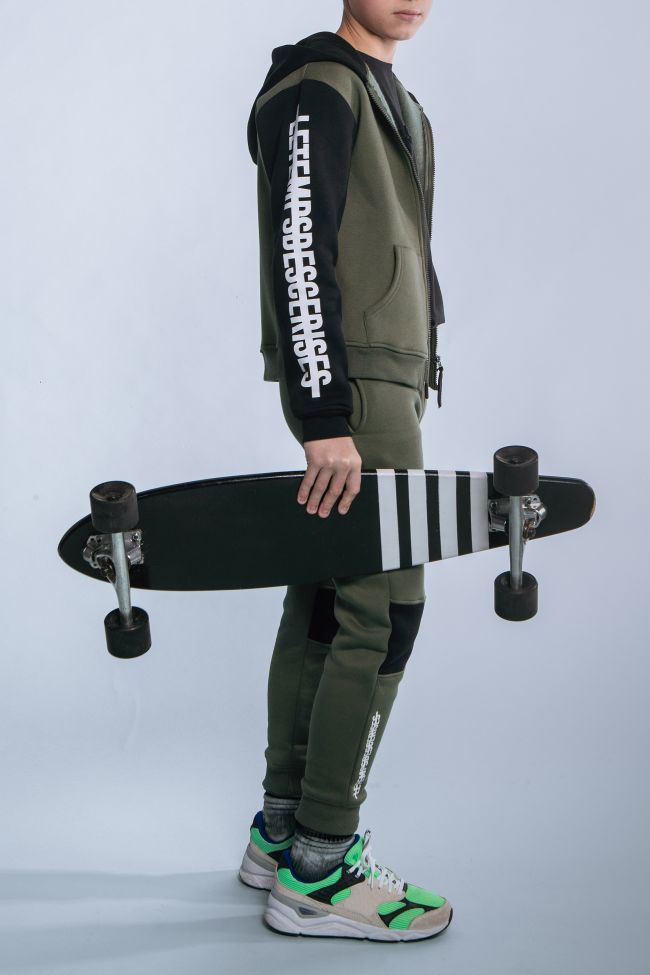 Kapuzen-sweatshirt Landbo in grün