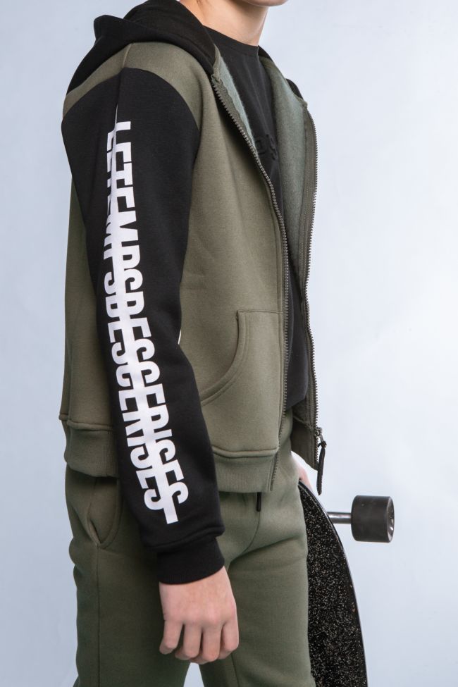 Kapuzen-sweatshirt Landbo in grün