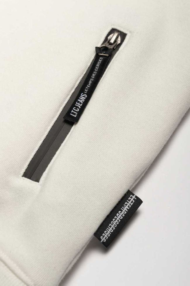 Kapuzen-sweatshirt Michibo in weiß