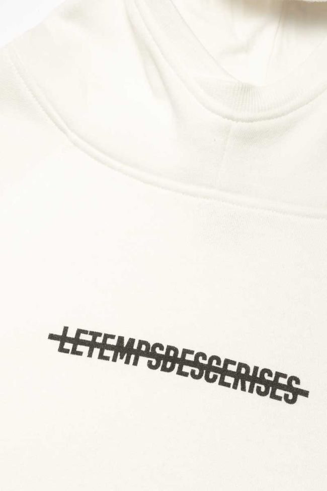 Kapuzen-sweatshirt Michibo in weiß