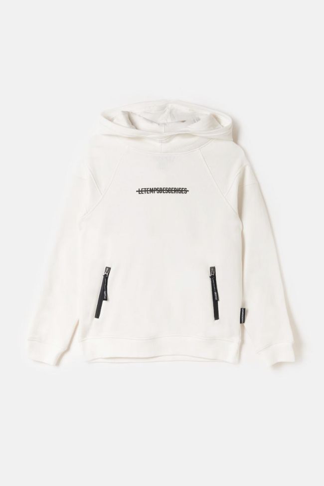Kapuzen-sweatshirt Michibo in weiß
