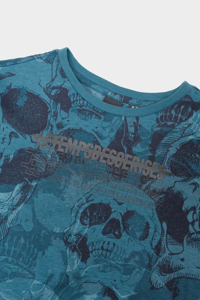 T-shirt Shenkobo in blau