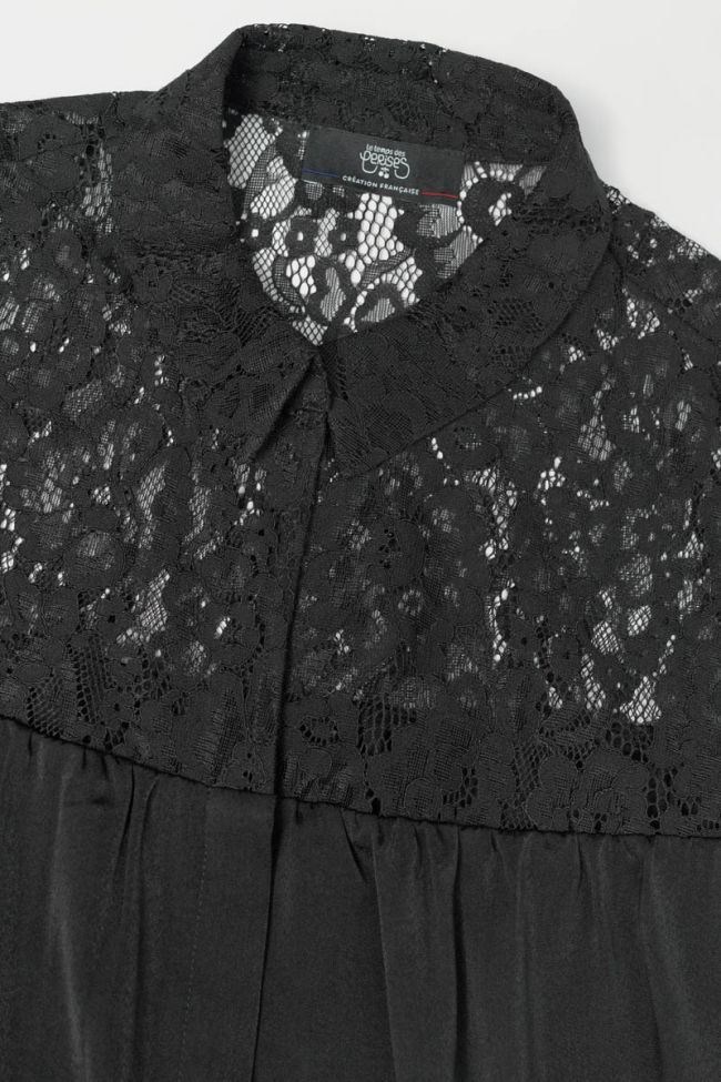 Hemd Arielle in schwarz