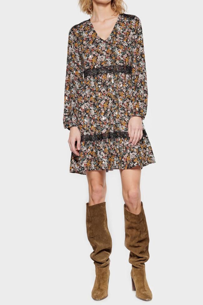 Kleid Cetina in schwarz