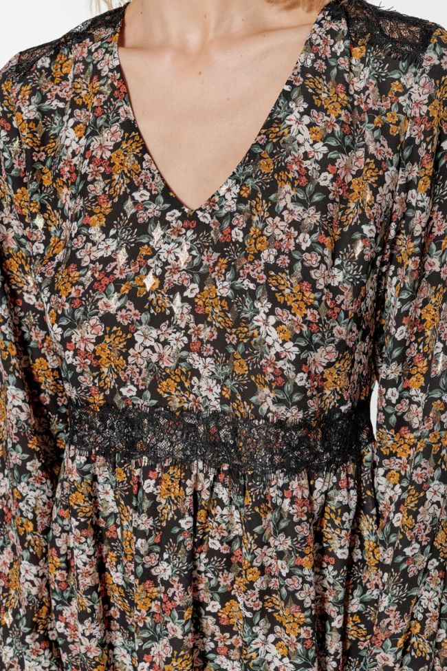 Kleid Cetina in schwarz