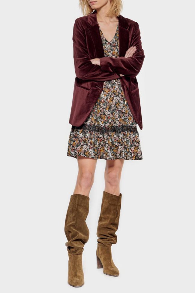 Kleid Cetina in schwarz