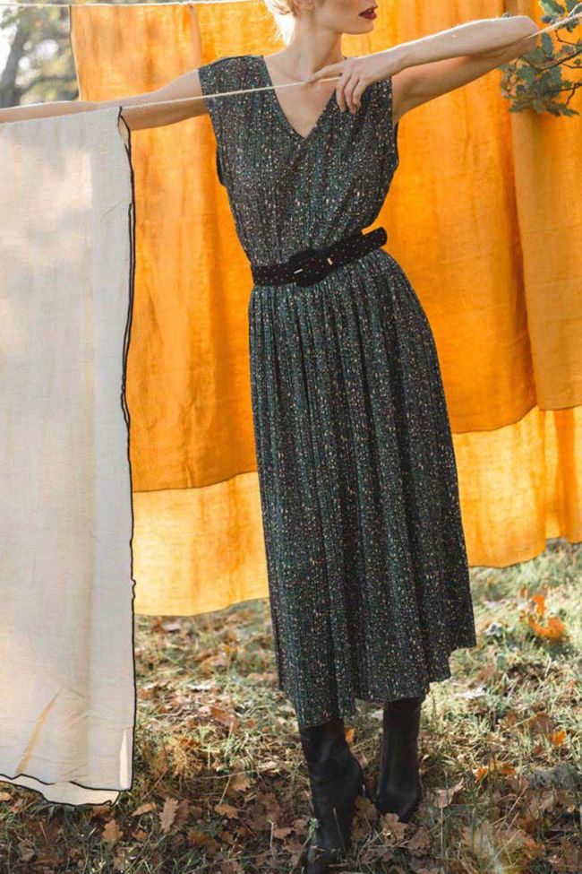 Rock Chrystal in grün