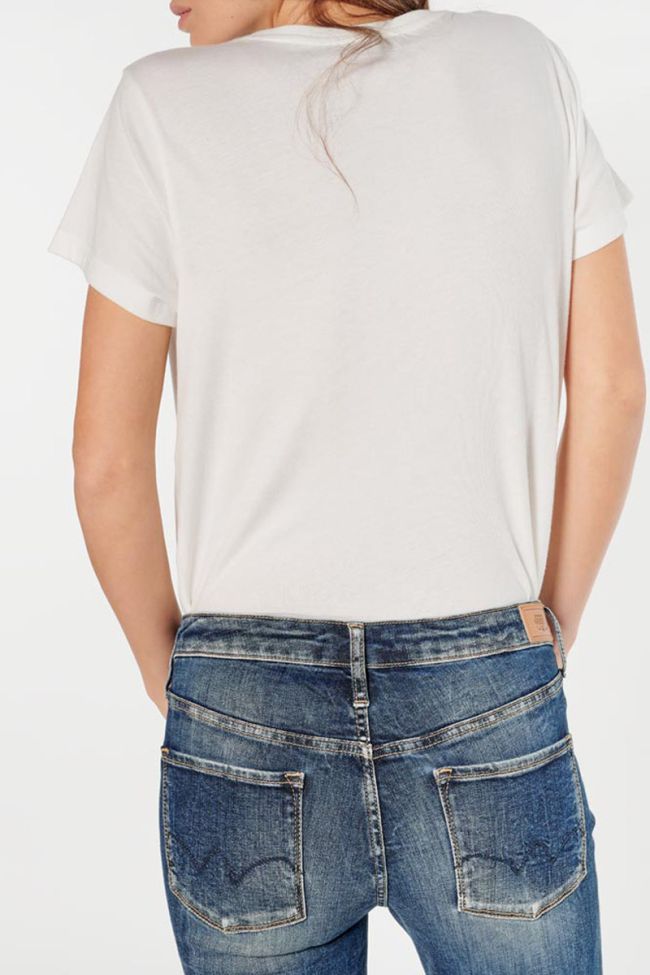 T-shirt Diamond in weiß