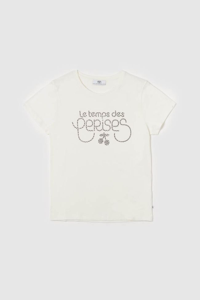 T-shirt Diamond in weiß