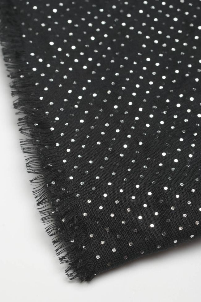 Tuch Floye in schwarz