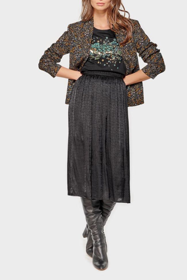 T-shirt Frankie in schwarz