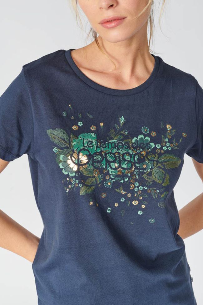 T-shirt Frankie in blau