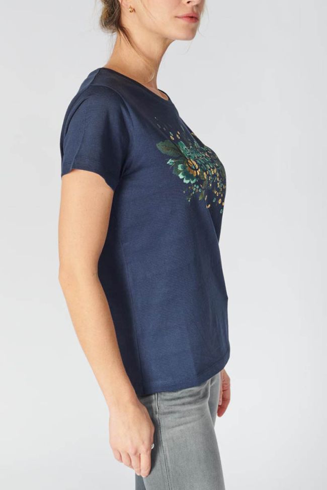 T-shirt Frankie in blau