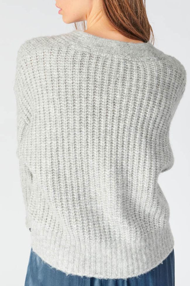 Cardigan Georgina in grau