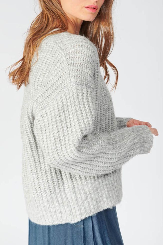 Cardigan Georgina in grau