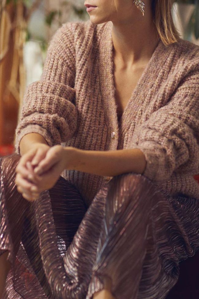 Cardigan Georgina in rosa