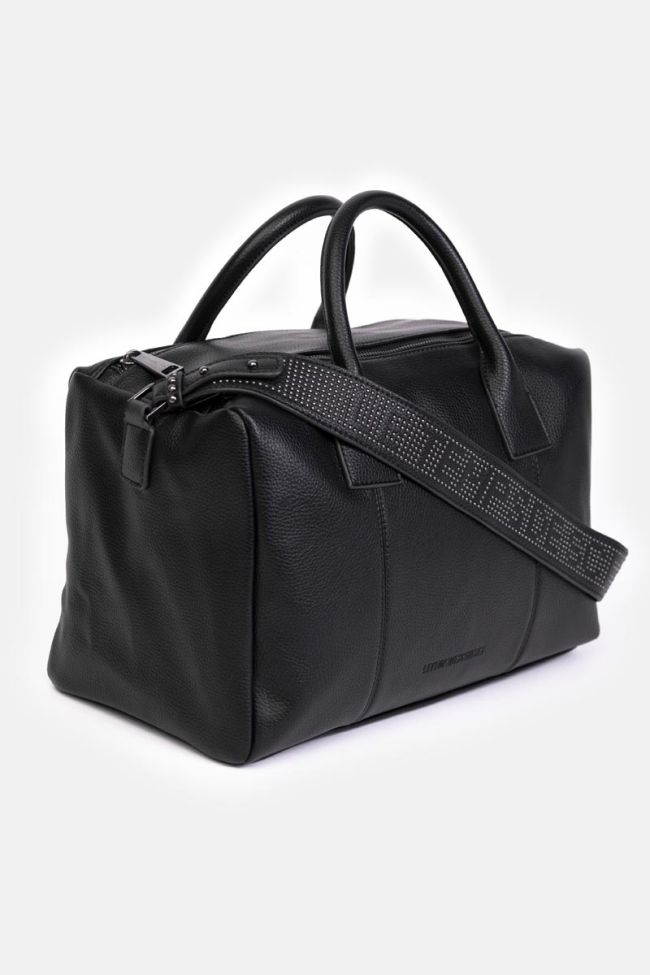 Bowlingtasche Isaia mit Nieten in schwarz