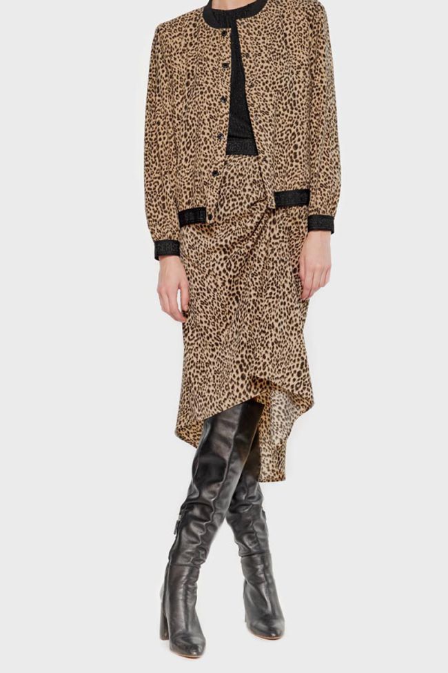 Jacke Ivanoe in schwarz