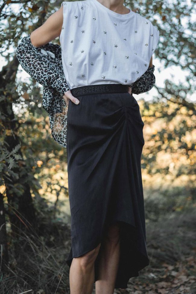 T-shirt Larm in weiß