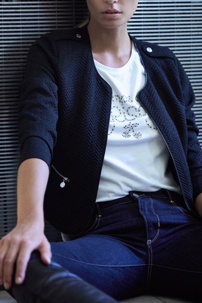 Jacke Marjo in schwarz