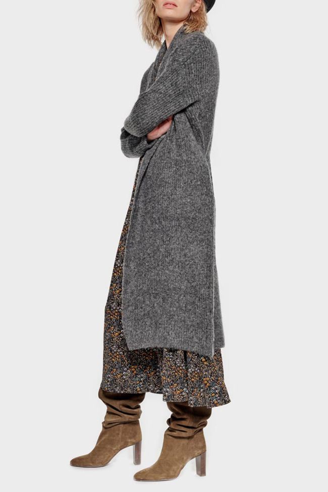 Cardigan Mater in grau