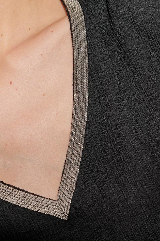 T-shirt Padow in schwarz