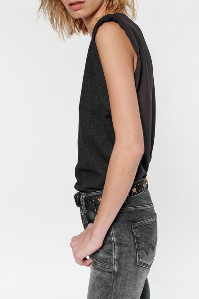 T-shirt Padow in schwarz