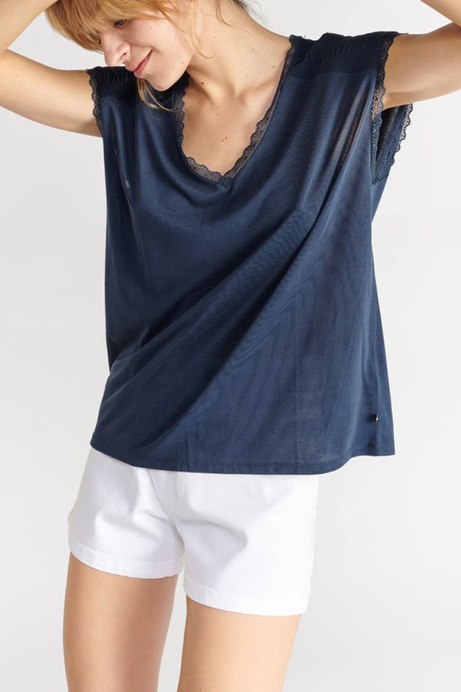 T-shirt Sofia in blau