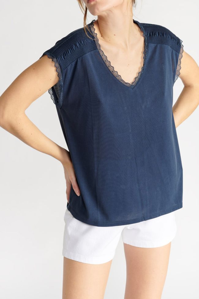 T-shirt Sofia in blau