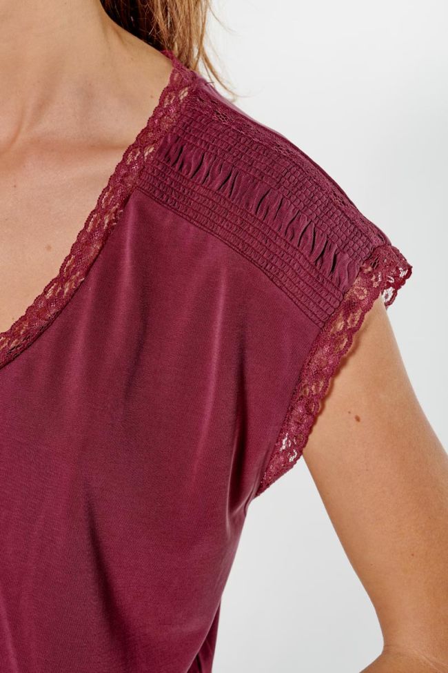 T-shirt Sofia in violett