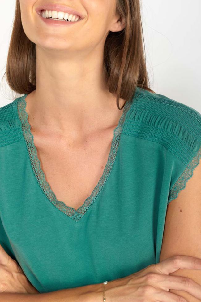 T-shirt Sofia in grün