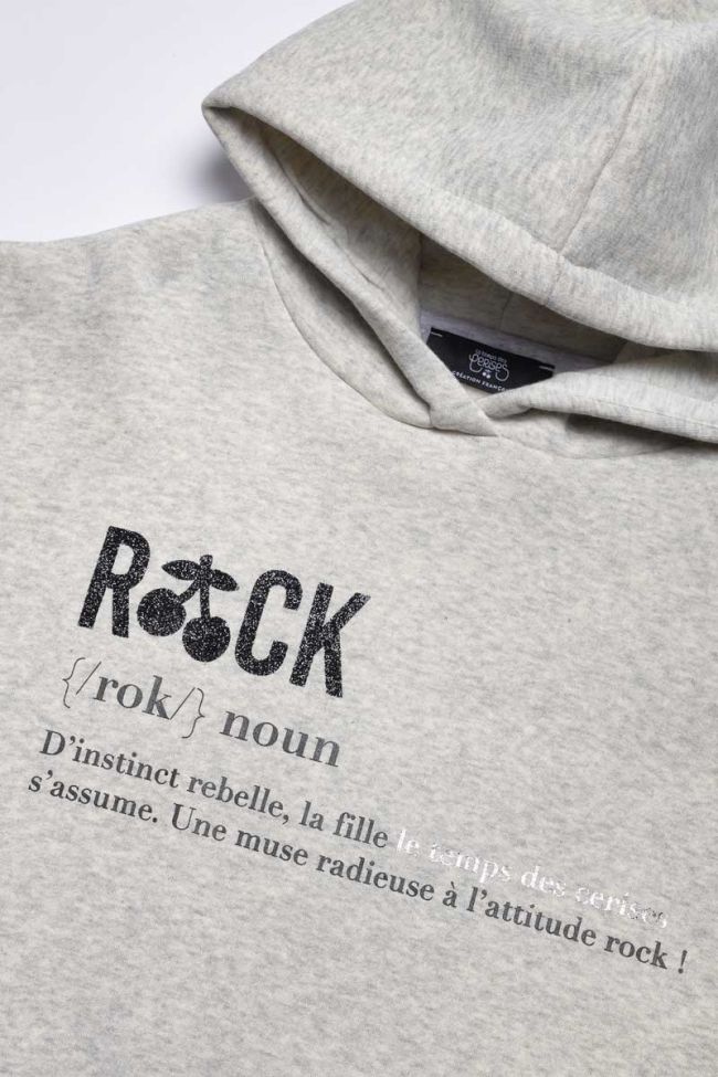 Kapuzen-sweatshirt Bendgi in grau