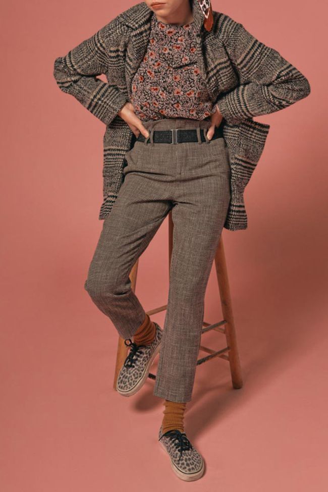 Mantel Darlengi in braun