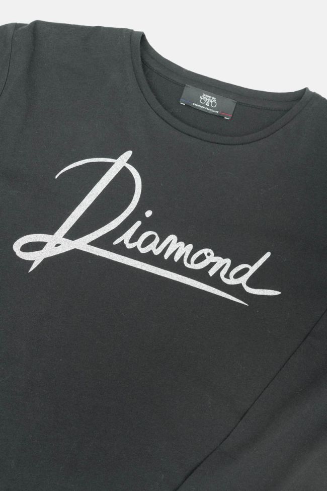 T-shirt Fionagi in schwarz