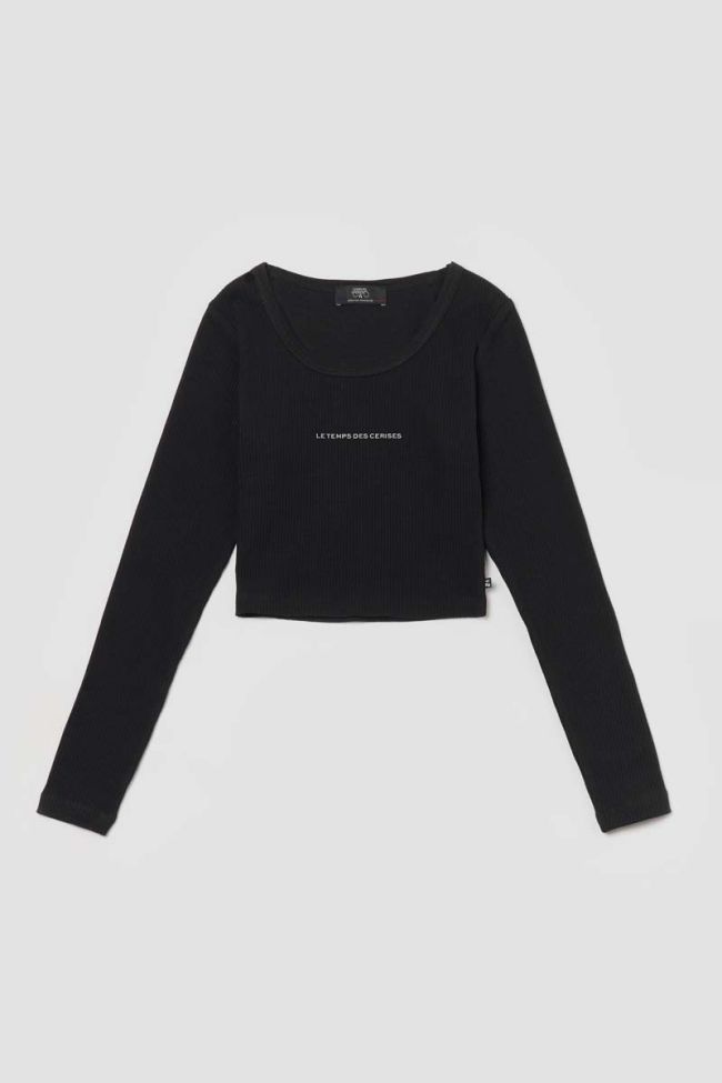 T-shirt Virginia in schwarz