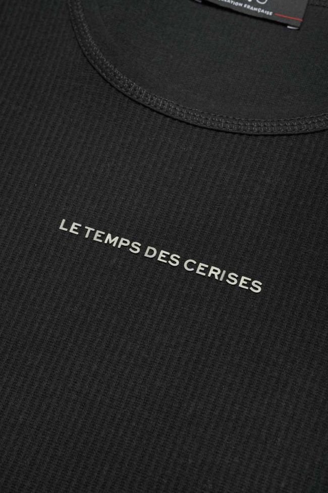 T-shirt Virginia in schwarz