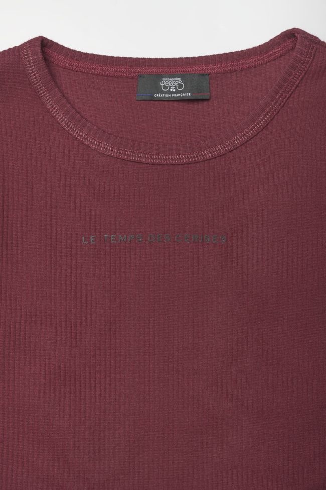 T-shirt Virginia in rot
