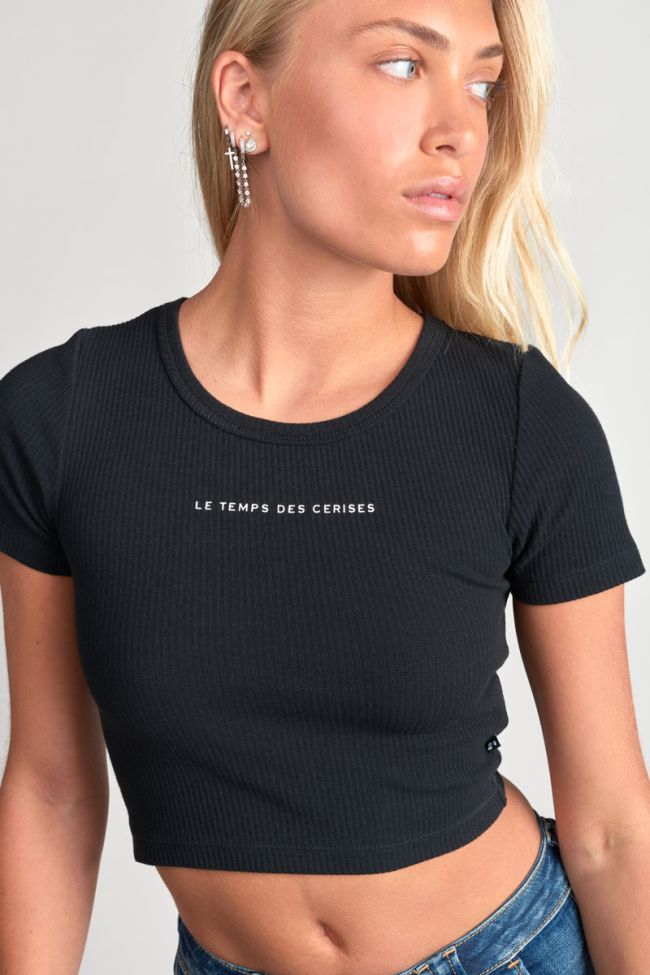 T-shirt Yukongi in schwarz