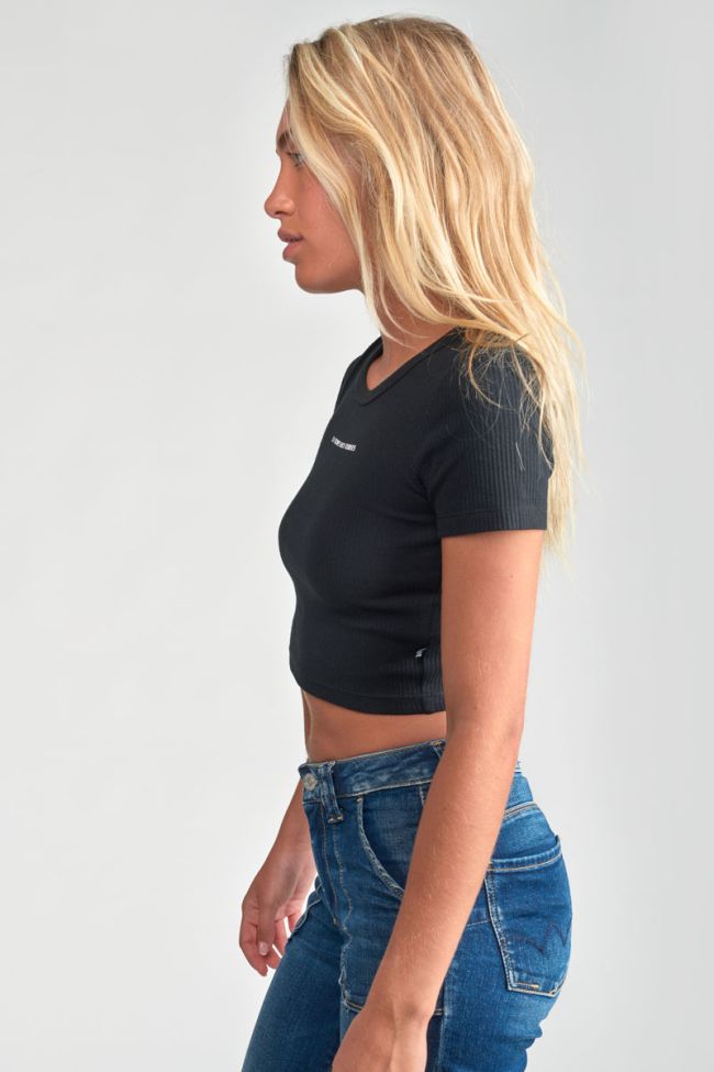 T-shirt Yukongi in schwarz