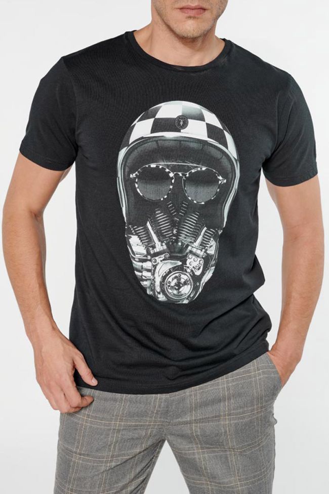 T-shirt Coman in schwarz