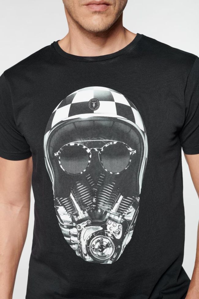 T-shirt Coman in schwarz