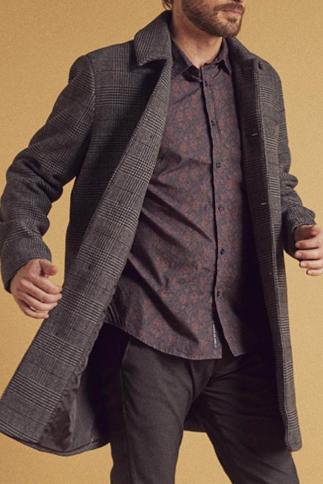 Mantel Medil in schwarz