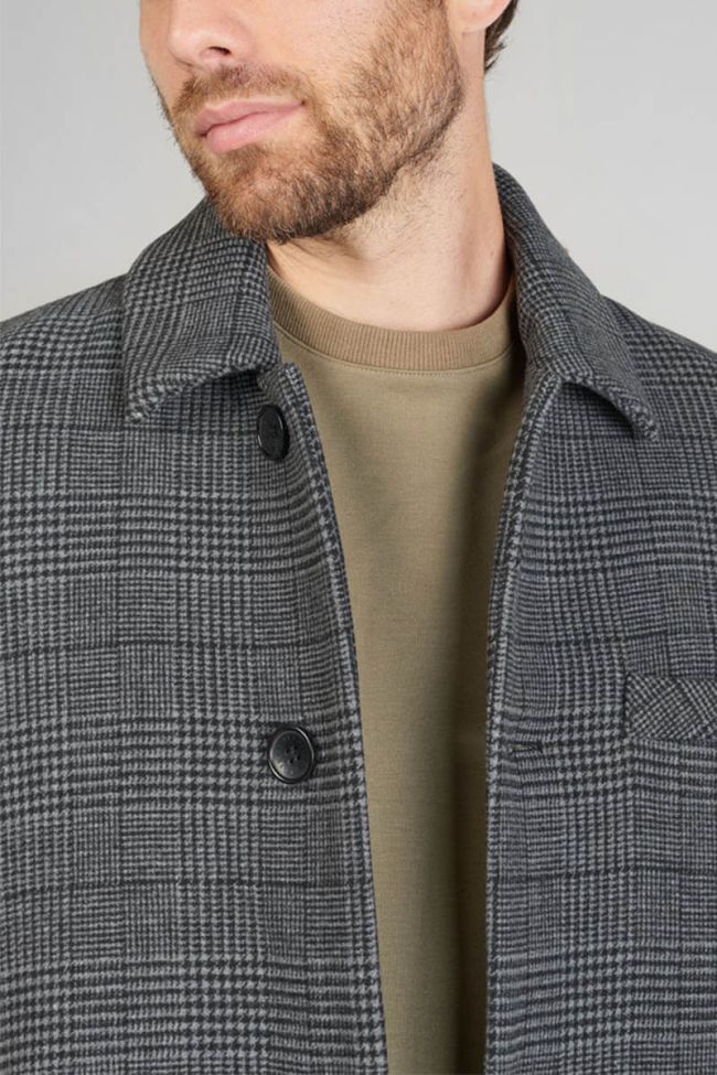 Mantel Medil in schwarz