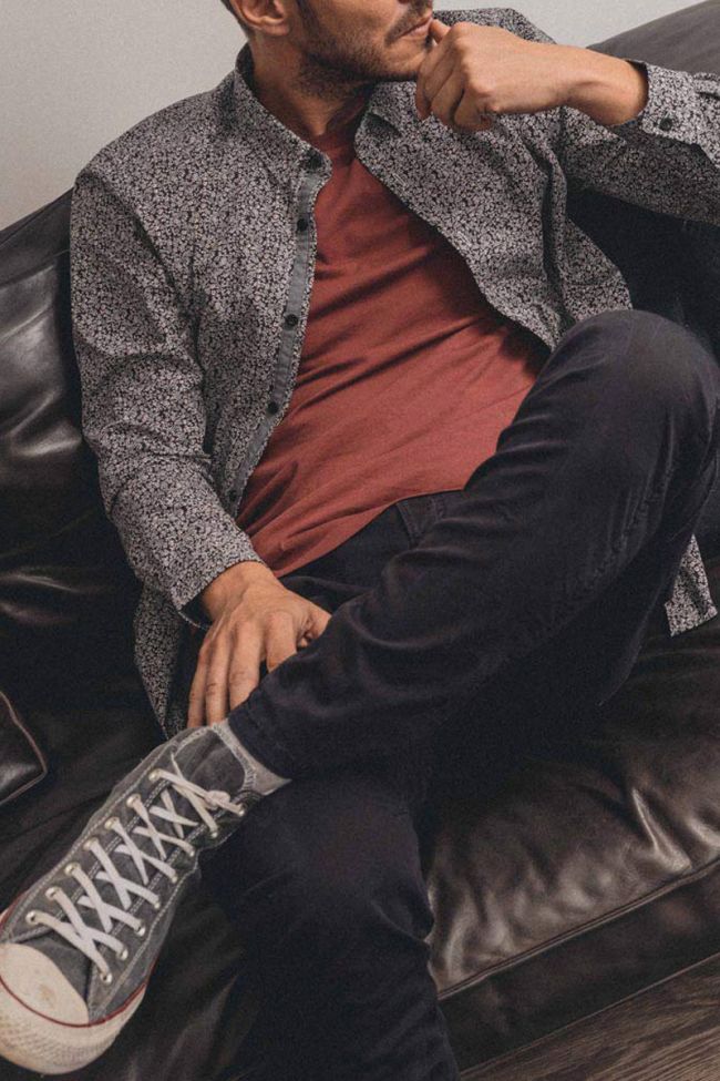 Hemd Navel in schwarz