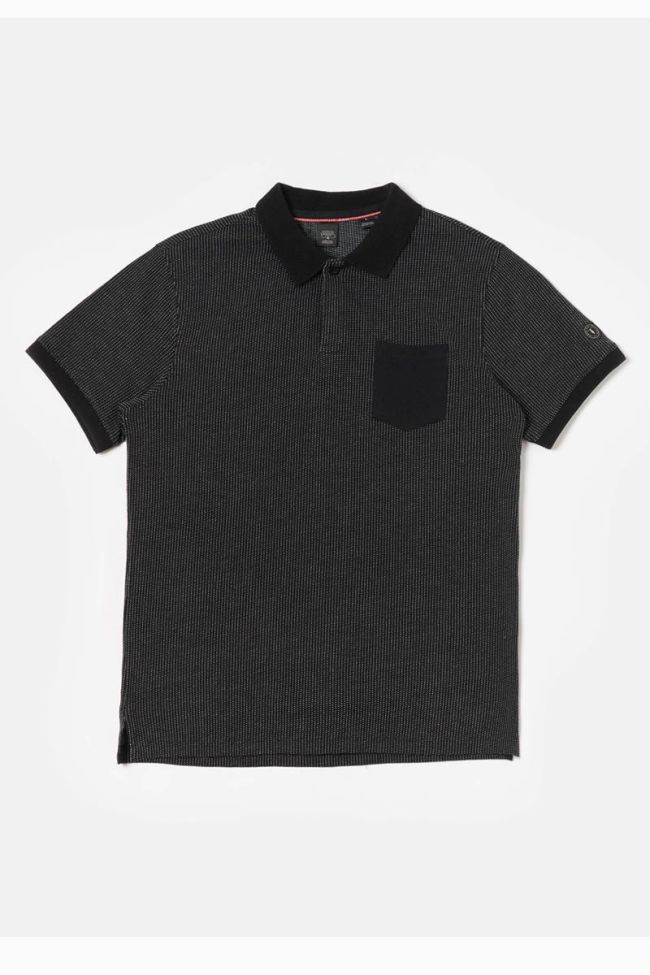 Poloshirt Pasio in schwarz