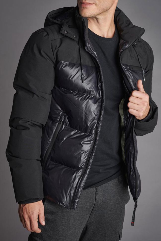 Daunenjacke Silor in schwarz