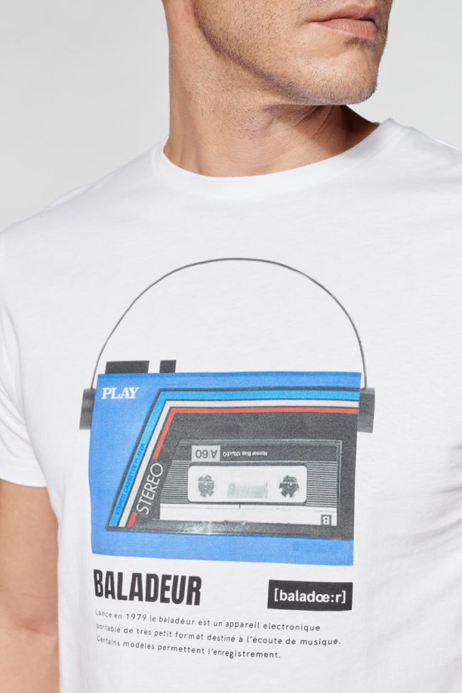 T-shirt Trent in weiß