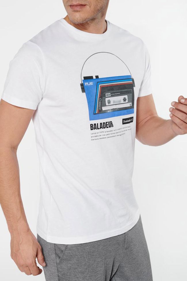 T-shirt Trent in weiß