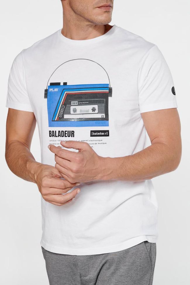 T-shirt Trent in weiß